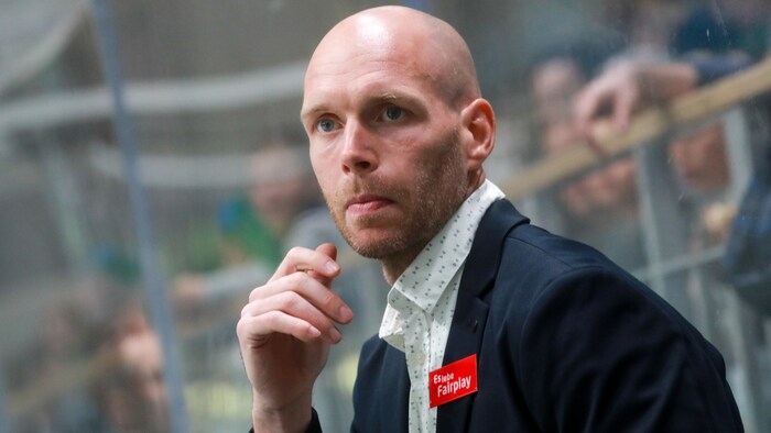Andrej Tavzelj on the Ljubljana bench.