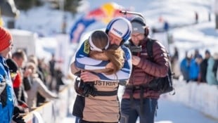 So schön jubelte Michael Scheikl am Sonntag (Bild: ÖRV/Jana Zischg)