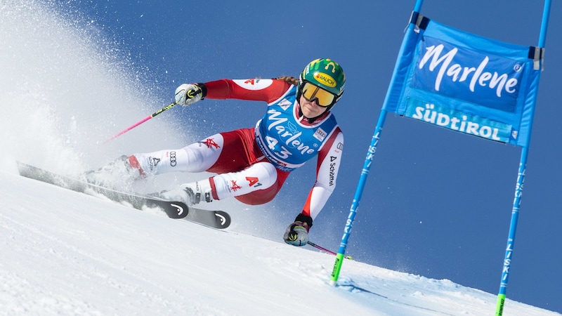 Victoria Olivier remained without points at Kronplatz, (Bild: GEPA pictures)