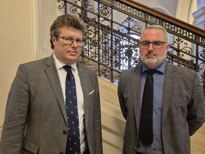 The lawyers Raimund Hofmann and Armin Posawetz