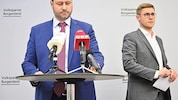 ÖVP-Landesparteichef Sagartz und Landesgeschäftsführer Fazekas: Die Kritik innerhalb der Partei ...