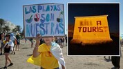 Auf der Instagram-Seite der Aktivistengruppe „Islas de Resistencia“ war der Mordaufruf zu sehen, ...