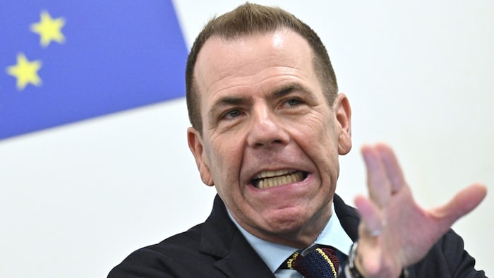 Dementiert ein Ansuchen: Harald Vilimsky, FPÖ-Delegationsleiter in Brüssel