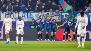 Atalanta Bergamo war für Sturm Graz eine Nummer zu groß!  (Bild: GEPA/GEPA pictures)