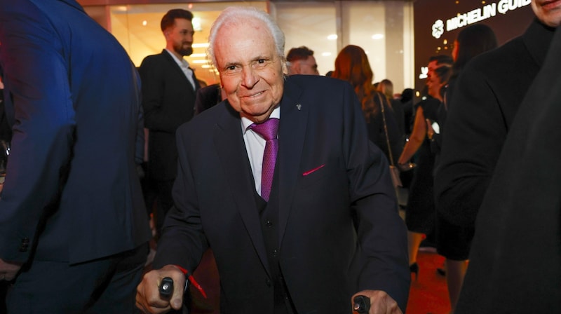 Chef of the century Eckart Witzigmann also attended the award ceremony (Bild: Tschepp Markus)