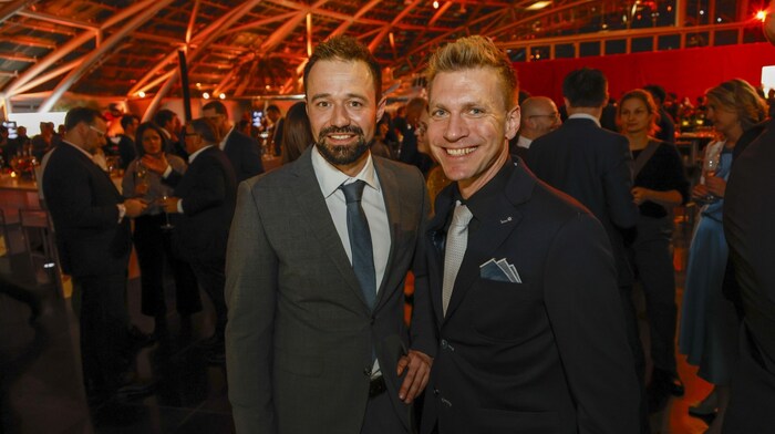 Andreas Senn (re.) und sein Küchenchef Christian Geisler