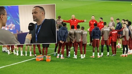 Real-Madrid-Experte Edin Soso über die aktuelle Situation bei den „Königlichen“. Salzburg hat in Madrid jedenfalls keiner auf der Rechnung. (Bild: AFP/Pierre-Philippe MARCOU, krone.tv)