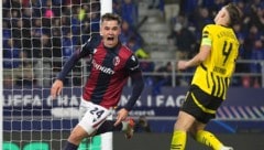 Bologna drehte die Partie und stürzt Dortmund dadurch noch tiefer in die Krise. (Bild: AP/ASSOCIATED PRESS)