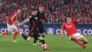 Benfica Lissabon und der FC Barcelona haben sich ein spannendes Duell geliefert.