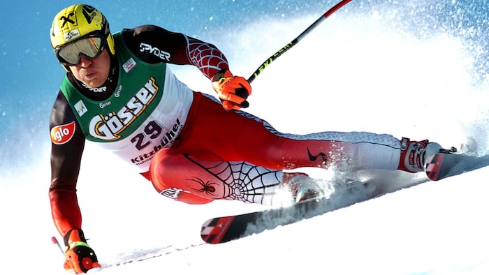Hermann Maier won the super-G in Kitzbühel five times.