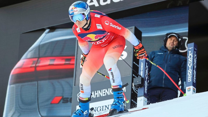 Marco Odermatt ist für Maier der absolute Favorit in Kitzbühel.  (Bild: GEPA/GEPA pictures)