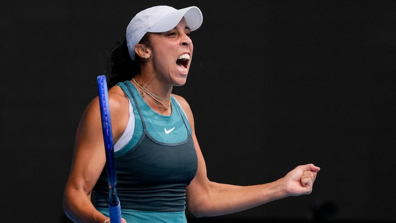 Madison Keys (Bild: AP ( via APA) Austria Presse Agentur/ASSOCIATED PRESS)