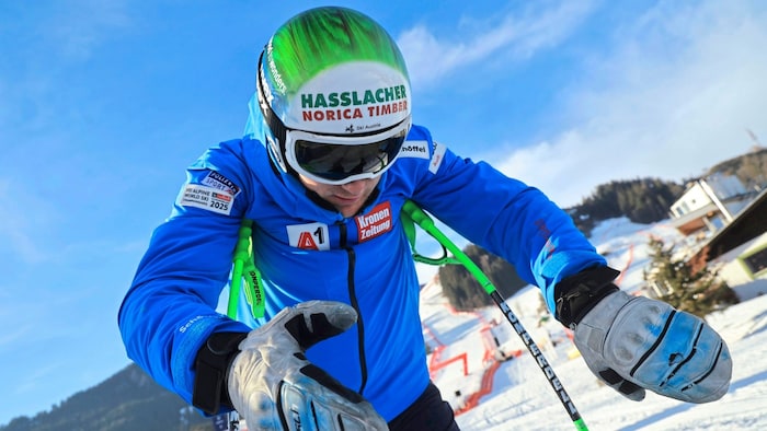  Otmar Striedinger kennt die Streif in- und auswendig.