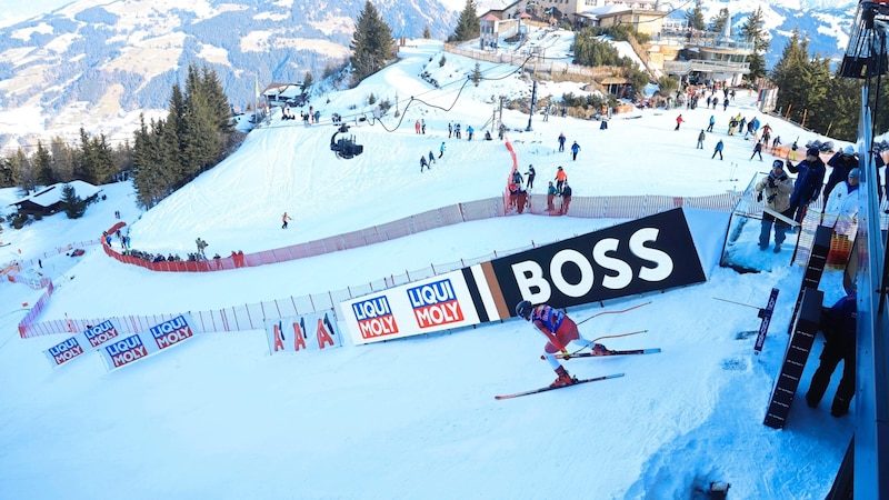 Los geht’s! 3312 Meter Ski-Horror auf der Streif. (Bild: Birbaumer Christof)