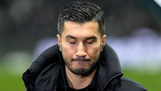 Nuri Sahin's time as BVB coach has come to an end. (Bild: AP ( via APA) Austria Presse Agentur/ASSOCIATED PRESS)