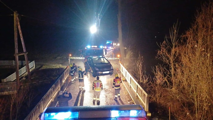 Complicated rescue in Mellach