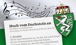 DerText der Landeshymne wurde adaptiert.