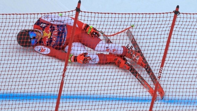 Felix Hacker verletzte sich in Kitzbühel schwer. (Bild: Birbaumer Christof/krone.at)