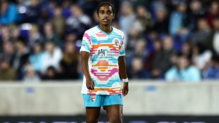 Die bisherige Rekordhalterin Naomi Girma.