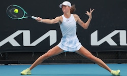 Lilli Tagger geigt bei den Australian Open auf.