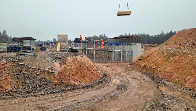 Construction work on the bypass is now being accelerated. (Bild: NÖ Straßenbauabteilung)