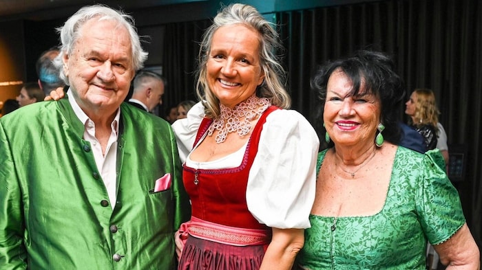 Wilhlem, Ulli und Herta Ehrlich (v.l.) im Grand Tirolia