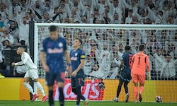 Kylian Mbappe (li.) traf auch gegen Salzburg.