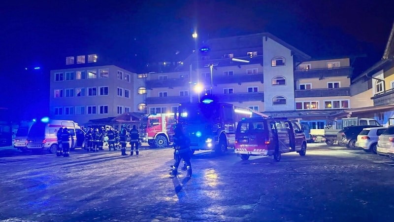 Die Feuerwehr brachte den Brand rasch unter Kontrolle. (Bild: Bezirksfeuerwehrkommando Hermagor)