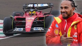 Nach 30 Runden verabschiedete sich Hamilton von den Tifosi. (Bild: Copyright 2025 The Associated Press. All rights reserved)