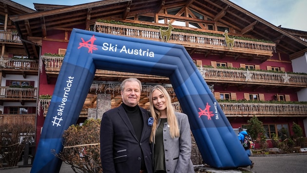 Im Kitzhof verwöhnen Anna Thanner und Johannes Mitterer ihre Gäste. (Bild: Pail Sepp)