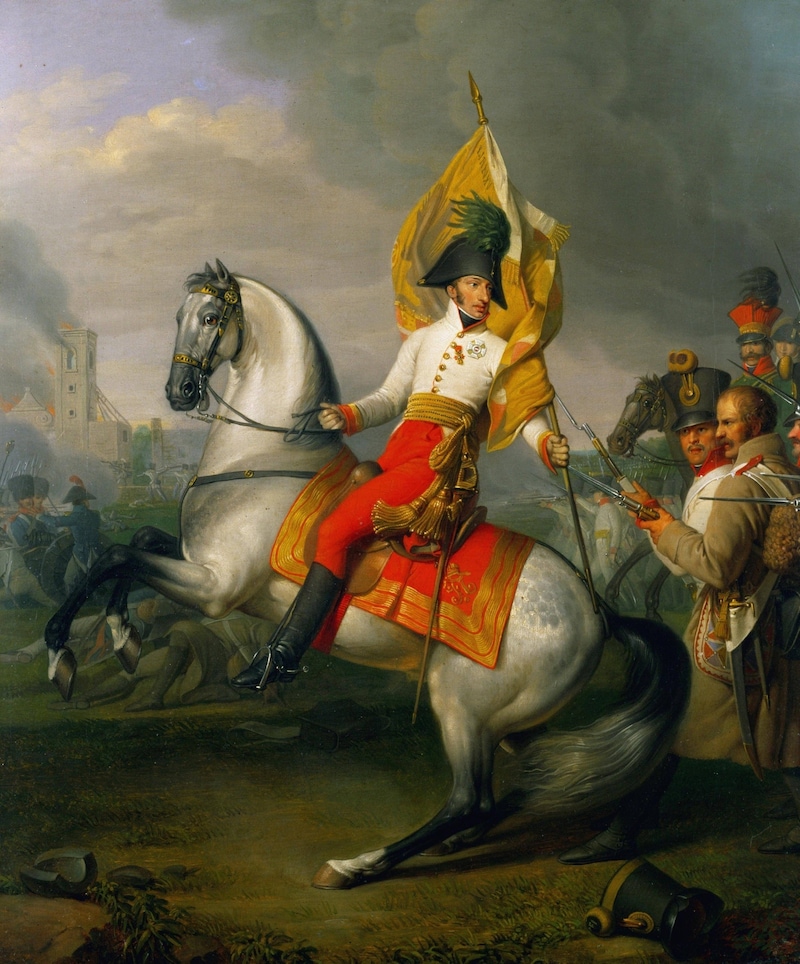 Erzherzog Karl fügte Napoleon die erste Niederlage auf dem Schlachtfeld zu. (Bild: Austrian Archives (AA) / brandstaetter images / picturedesk.com)