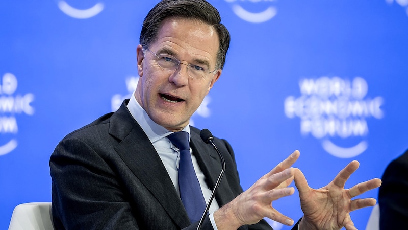 NATO-Generalsekretär Mark Rutte (Bild: APA/AFP/FABRICE COFFRINI)