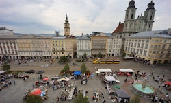 Ab 2026 wird der Linzer Hauptplatz attraktiviert. So entsteht etwa im Bereich des historischen ...