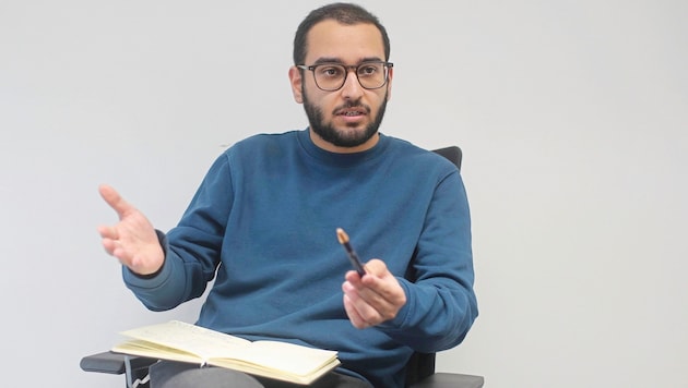 Ömer Öztas is the youngest local councillor - and has attracted particular attention at the end of the legislative period. (Bild: Bartel Gerhard)