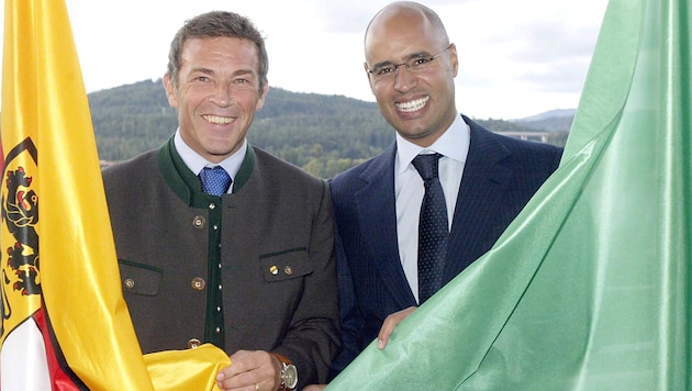 Gaddafi unterhielt enge Beziehungen zur Kärntner FPÖ.