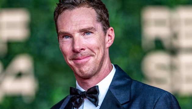 Benedict Cumberbatch enthüllte, dass ein Überfall in Südafrika ihn zum Adrenalin-Junkie gemacht habe. (Bild: APA/AFP/Factstory for the Red Sea International Festival (RSFF)/Ammar ABD RABBO)