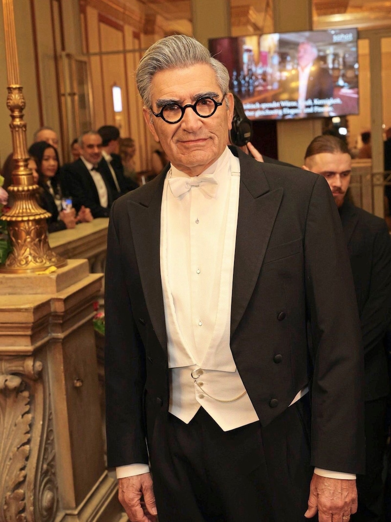 Eugene Levy ist für Dreharbeiten in Wien und schaute am Philharmonikerball vorbei. (Bild: Tuma Alexander/Starpix)