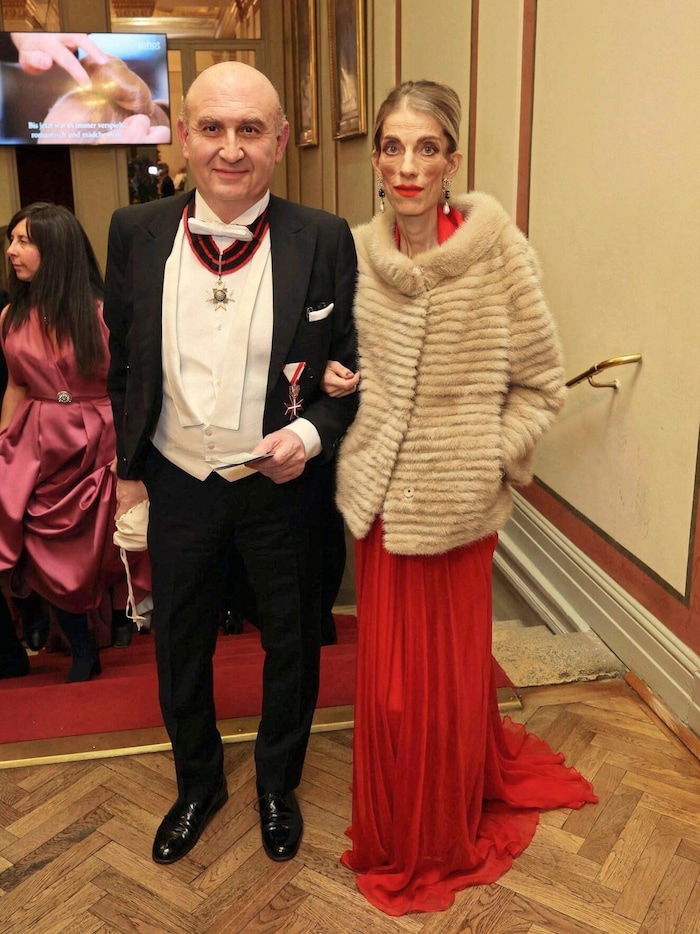 Teppich-Guru und Top- Netzwerker Ali Rahimi mit Ehefrau, Unternehmerin Carina Rahimi.