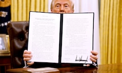 Trump unterzeichnete seit seinem Amtsantritt eine Reihe sogenannter Executive Orders.