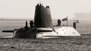 Das britische Atom-U-Boot HMS Astute