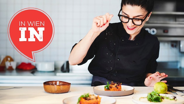 Parvin Razavi is the head chef at &amp; flora. (Bild: Krone KREATIV/Culinarius)