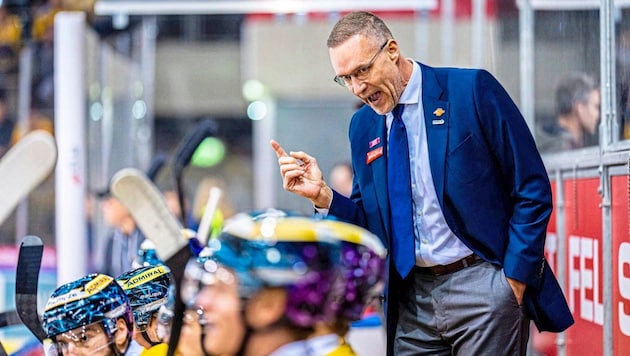 Gerry Fleming will continue to call the shots for the Capitals next season. (Bild: GEPA/GEPA pictures)