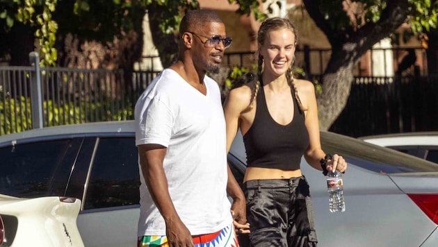 Jamie Foxx is said to have split up with his girlfriend Alyce Huckstepp. The Hollywood star had previously blasphemed that he was "cured of white women". (Bild: Photo Press Service)