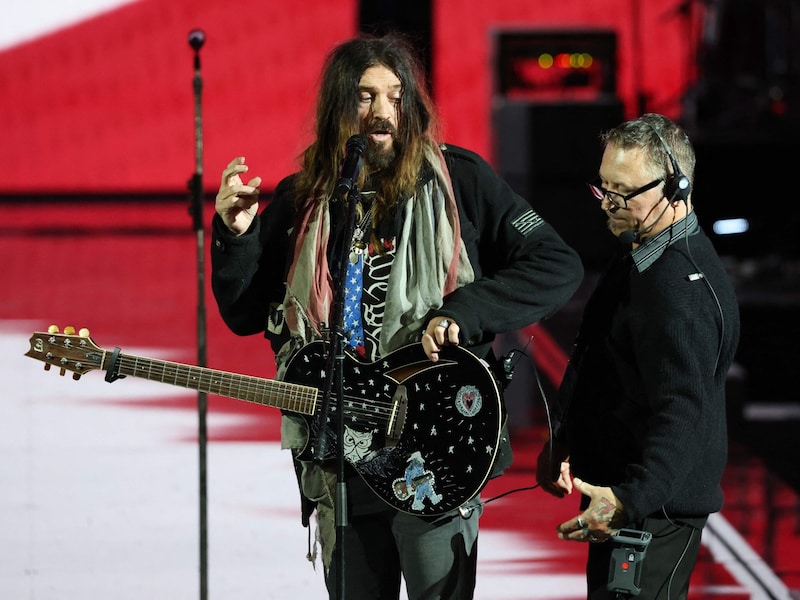 Billy Ray Cyrus beim Liberty Inaugural Ball von Donald Trump (Bild: picturedesk.com/JOE RAEDLE / AFP Getty)