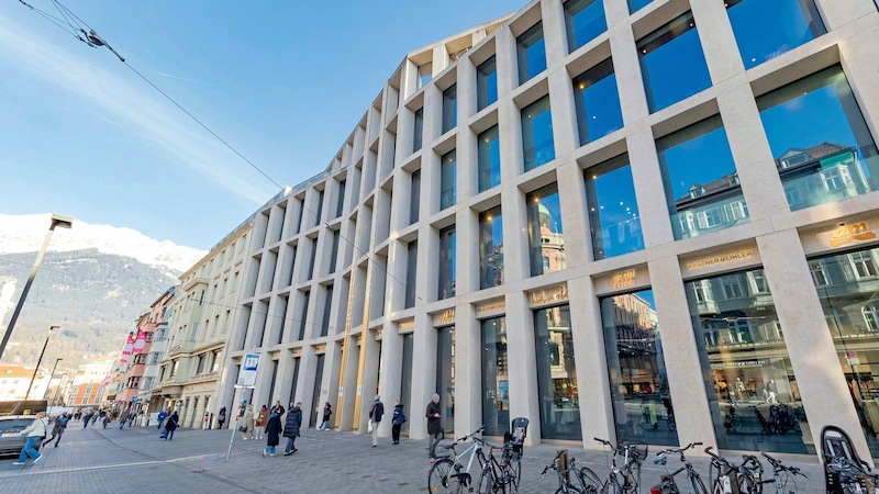 Benko's first major prestige project: the Tyrol department store. (Bild: Christian Forcher/Fotoworxx)