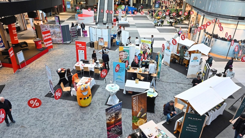 Ein wahres Come-Together der Gesundheitsszene im Atrio in Villach. (Bild: Evelyn Hronek/EVELYN HRONEK)