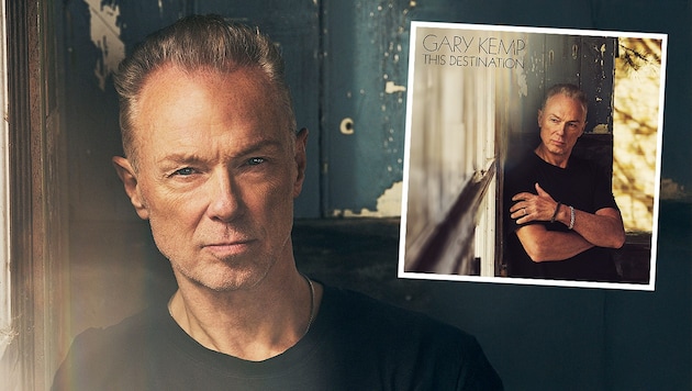 Mit sich und seiner Welt endlich im Reinen. Spandau Ballet-Legende Gary Kemp und sein neues Album „This Destination“. (Bild: Krone KREATIV/Warner Music, Simon Emmett)