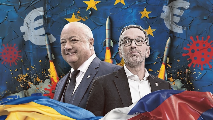 Herbert Kickl and Christian Stocker: With the FPÖ and ÖVP, it's a question of to be or not to ...