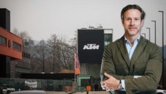 Der neue Chef von KTM: Gottfried Neumeister.  (Bild: Krone KREATIV/Daniel Scharinger, KTM/E. Tschann)