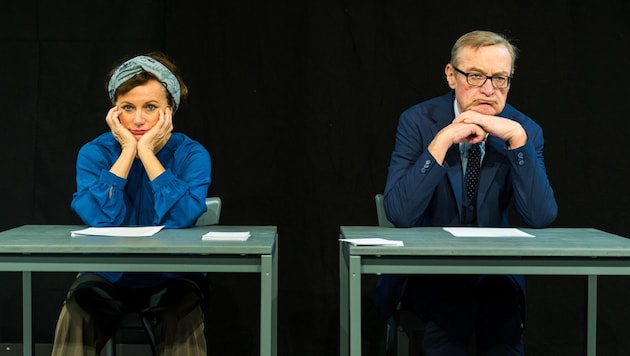 Gabriele Deutsch and Ferry Öllinger: "Love Letters", a cult play is rediscovered (Bild: Andreas Kurz)